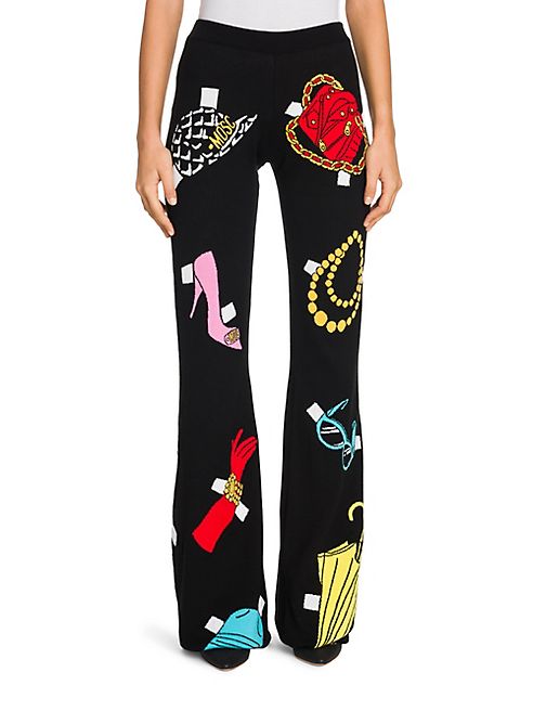 Moschino - Jersey Flare Pants