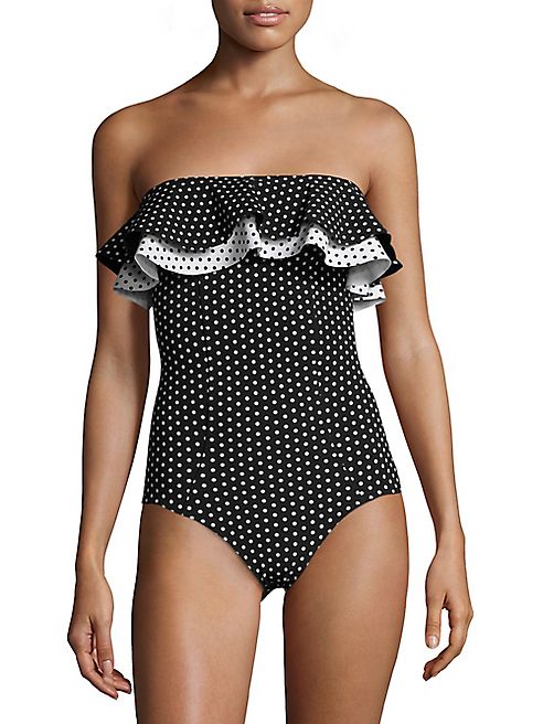 Lisa Marie Fernandez - Sabine Double Ruffle Maillot