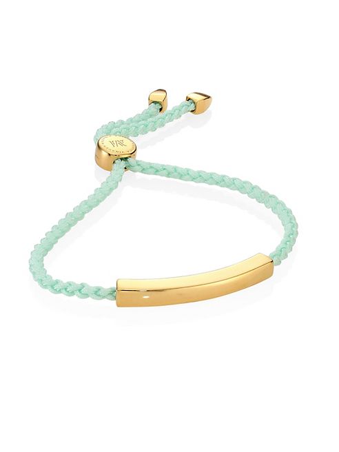 Monica Vinader - Linear Friendship Bracelet/Mint