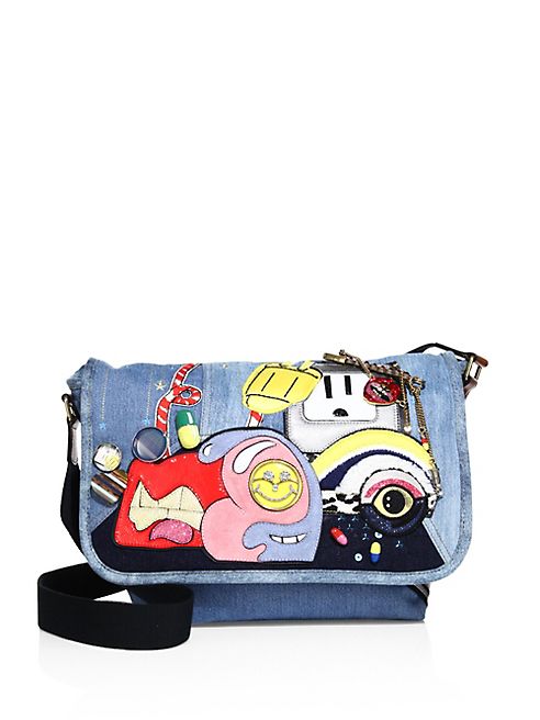 Marc Jacobs - Julie Denim Messenger Bag