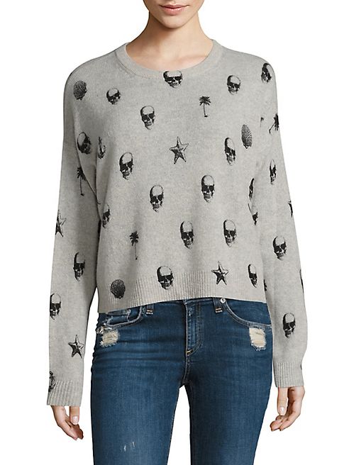 360 Cashmere - Lotta Skull & Sea Cashmere Sweater