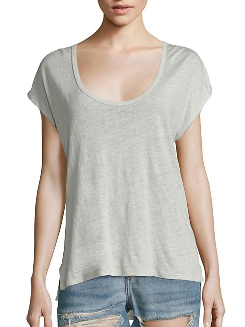 rag & bone/JEAN - Rugby Scoopneck Tee