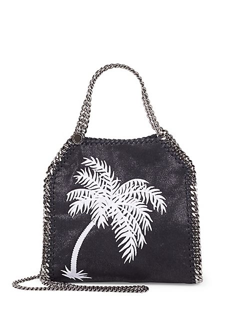 Stella McCartney - Falabella Mini Palm Tree Shoulder Bag