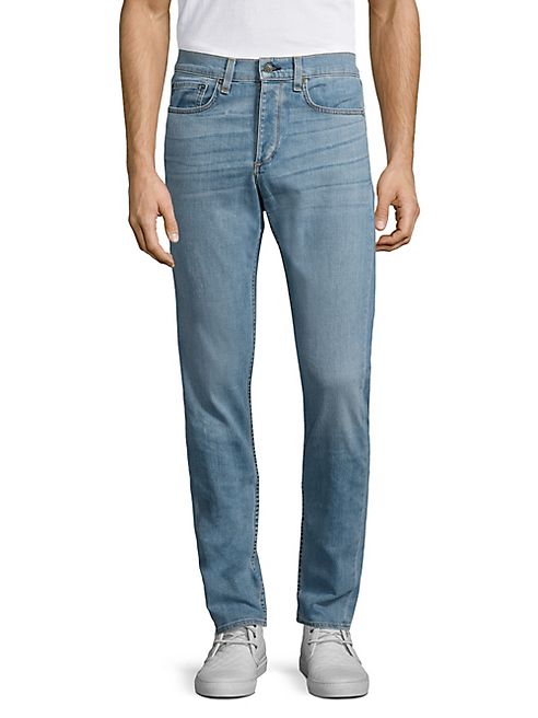 Rag & Bone - Straight- Fit Five-Pocket Jeans