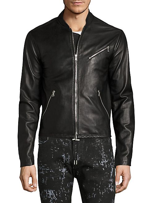 Diesel Black Gold - Lionel Leather Jacket