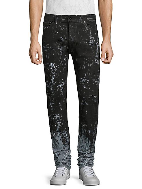 Diesel Black Gold - Slim-Fit Cotton-Blend Jeans