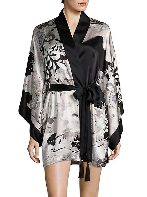 Josie Natori - Yuzen Silk Robe