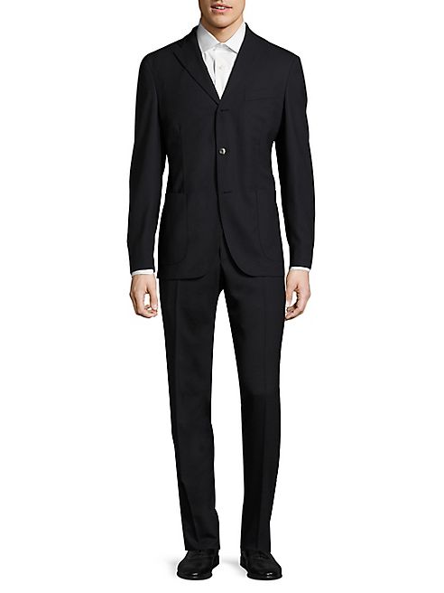 Boglioli - Hopsack Wool Suit