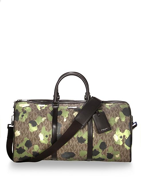 Michael Kors - Camouflage Print Large Duffle Bag