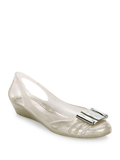 Salvatore Ferragamo - Acqua Bermuda Jelly Flats