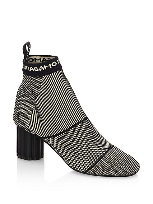 Salvatore Ferragamo - Capo Alpaca Booties