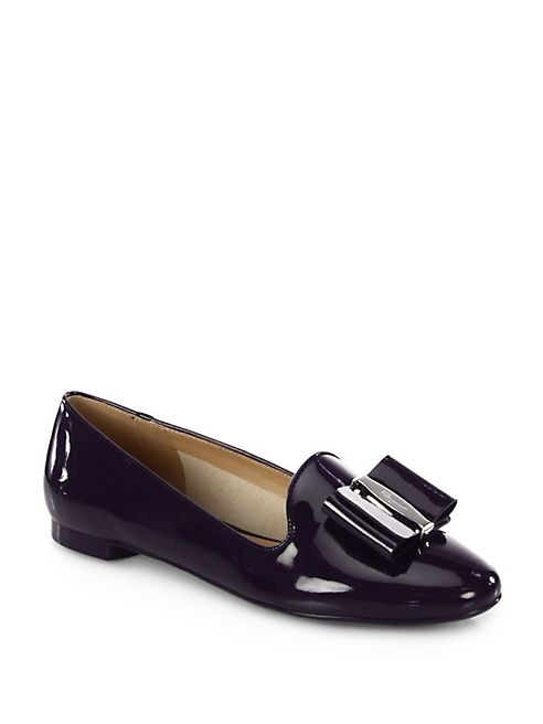 Salvatore Ferragamo - Elisabel Patent Leather Loafers