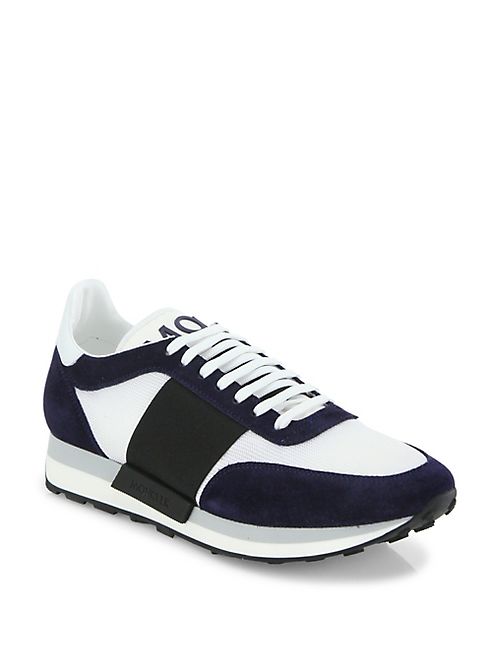 Moncler - Horace Suede & Mesh Sneakers