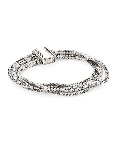 John Hardy - Classic Chain Sterling Silver Five-Row Bracelet