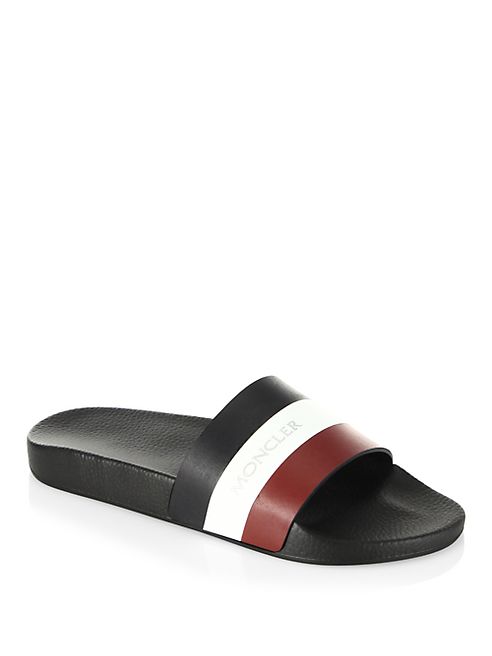 Moncler - Basile Pool Rubber Slide Sandals