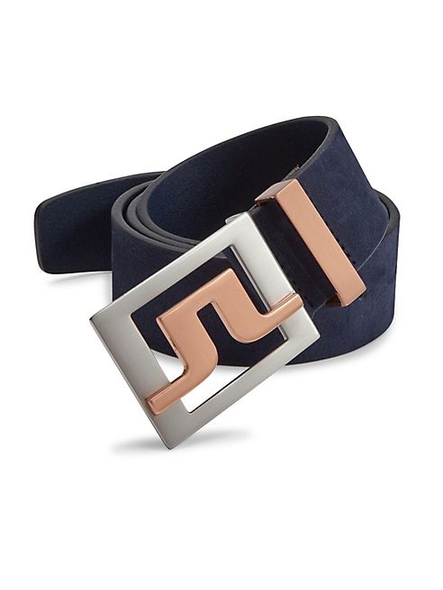 J. Lindeberg Golf - Slater Brushed Leather Belt