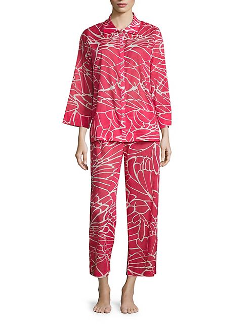 Natori Sleepwear - Abstract Butterfly Pajama Set