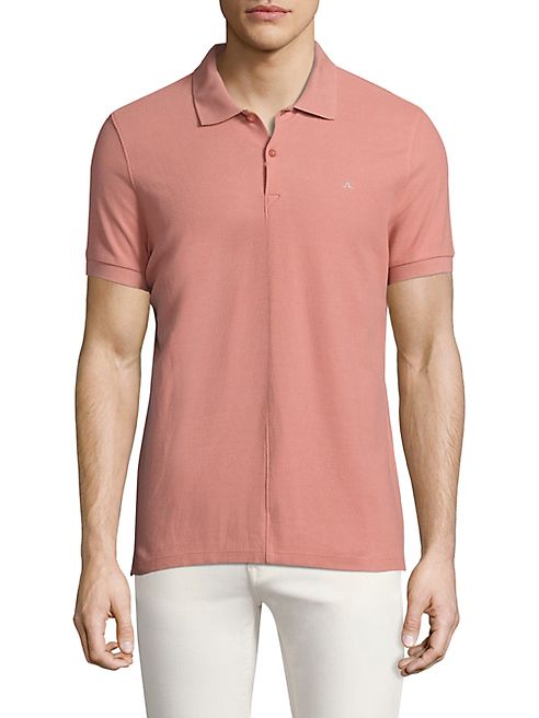 J. Lindeberg - Solid Cotton Polo