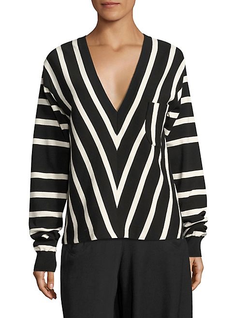 Chloé - Cotton Striped Top