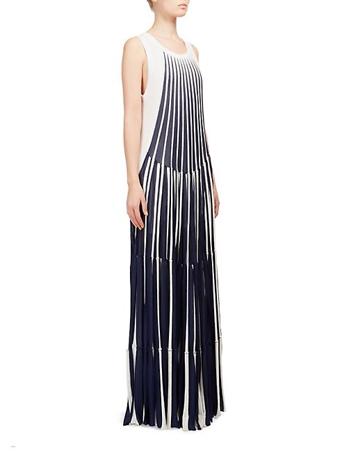 Chloé - Pleated Knit Gown