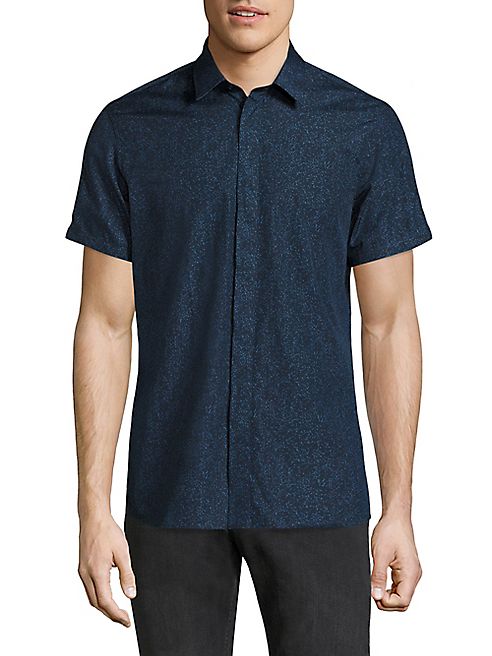 J. Lindeberg - Short Sleeve Button-Down Shirt