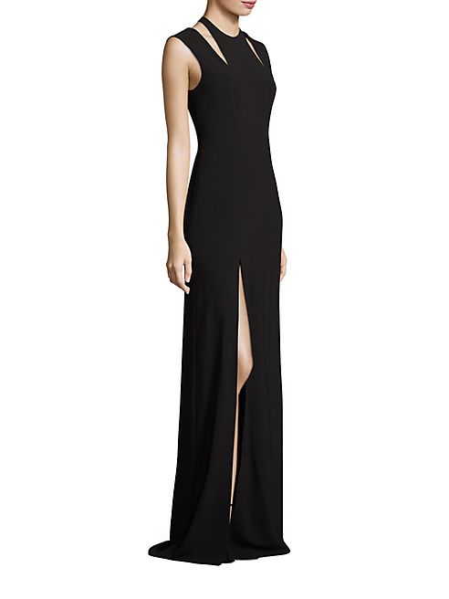 Halston Heritage - Crepe Evening Gown