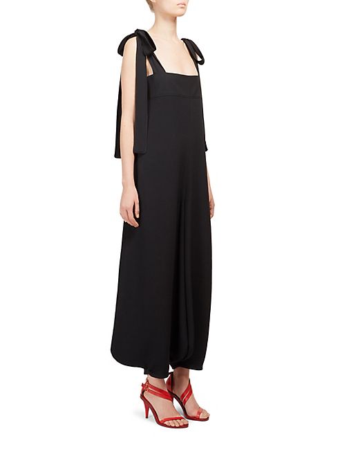 Chloé - Sleeveless Tie Jumpsuit