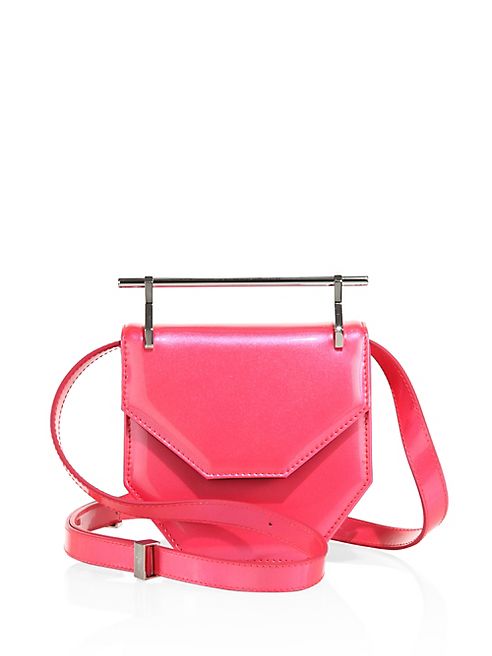 M2Malletier - Mini Amor Fati Patent Leather Shoulder Bag