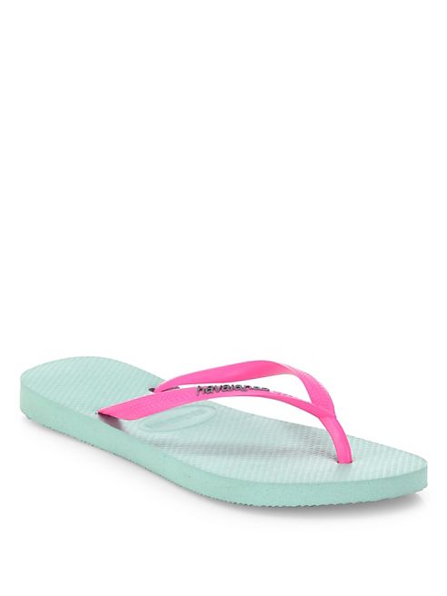 Havaianas - Slim Logo Pop Up Flip Flops