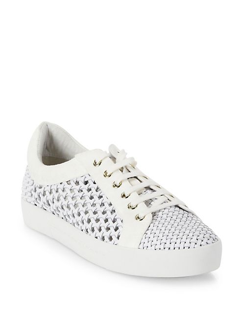 Joie - Duha Woven Leather Sneakers