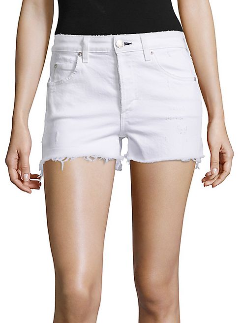 AMO - Babe Frayed Denim Shorts