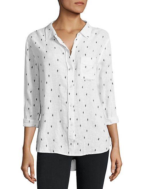 Rails - Charli Linen Cactus Printed Shirt