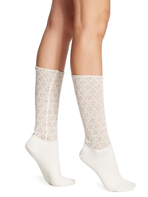 Natori Legwear - Textured Crew Socks