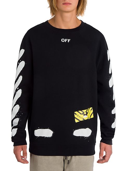 Off-White - Sprayed Cotton Sweatshirt