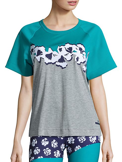 adidas by Stella McCartney - Yoga Climacool Flower Tee