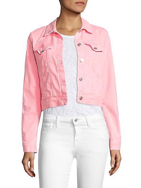 J BRAND - Sun Harlow Shrunken Denim Jacket