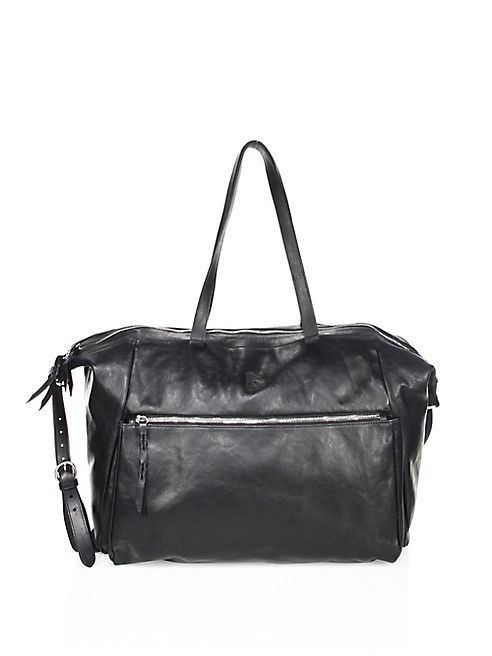 IL BISONTE - Leather Travel Bag