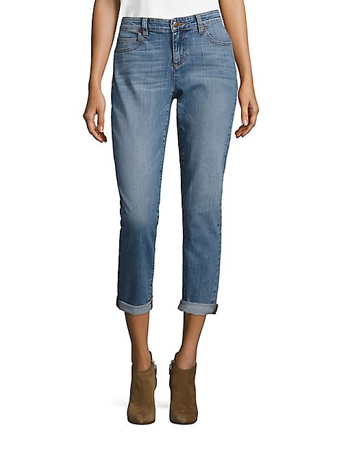 Eileen Fisher - Organic Cotton Boyfriend Jeans