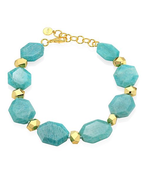 Nest - Amazonite Nugget Necklace