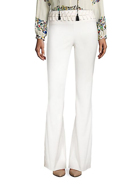 Derek Lam 10 Crosby - Lace-Up Flared Pants