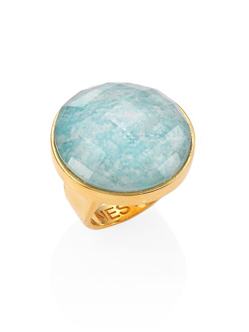 Nest - Amazonite Doublet Ring