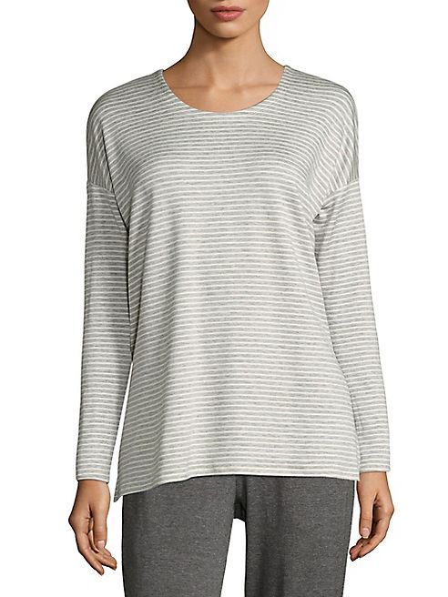 Eileen Fisher - Striped Box Top