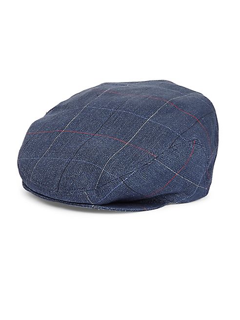 Barbisio - Plaid Flat Cap