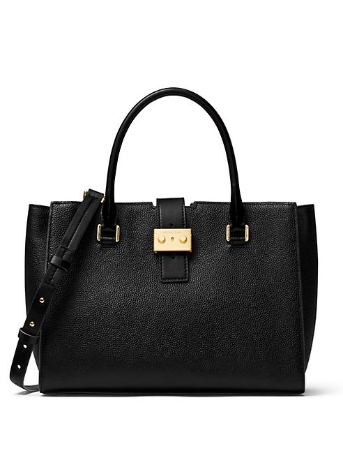 MICHAEL MICHAEL KORS - Bond Large Convertible Leather Satchel