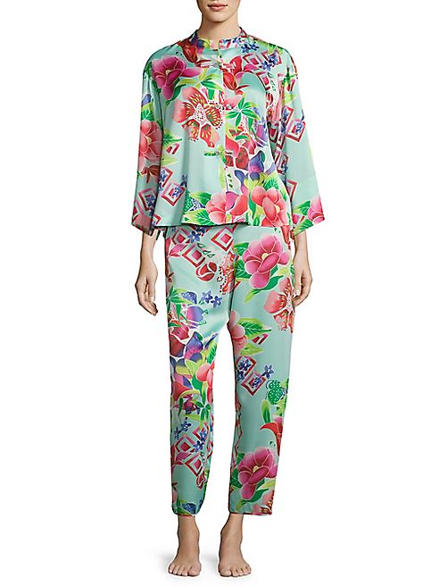 Natori - Star Blossom Mandarin Pajamas