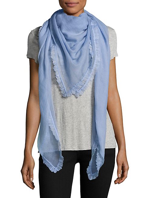 Bajra - Crinkle Ruffle Merino Wool Scarf