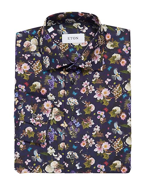 Eton - Slim-Fit Printed Shirt