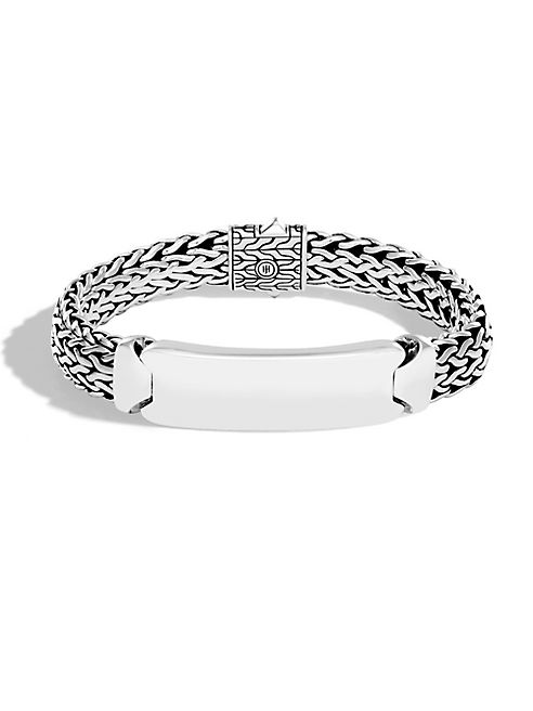 John Hardy - Classic Silver ID Bracelet