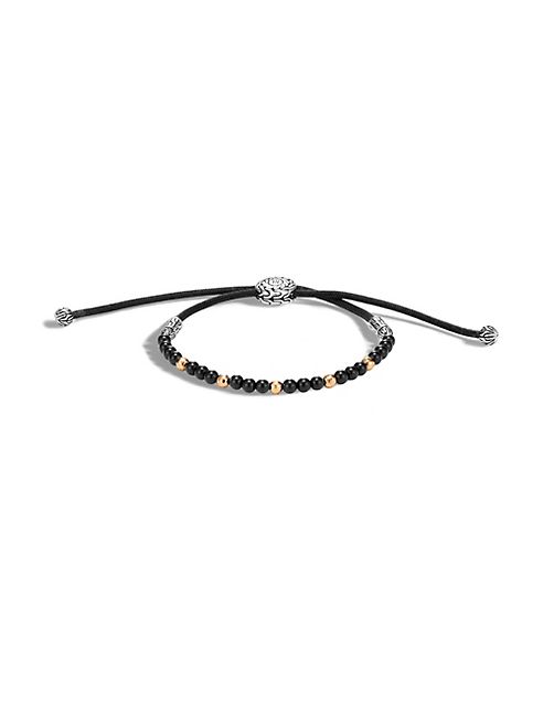 John Hardy - Black Onyx Beaded Bracelet