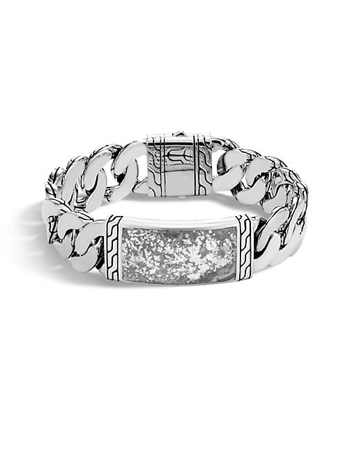 John Hardy - Classic Silver ID Bracelet